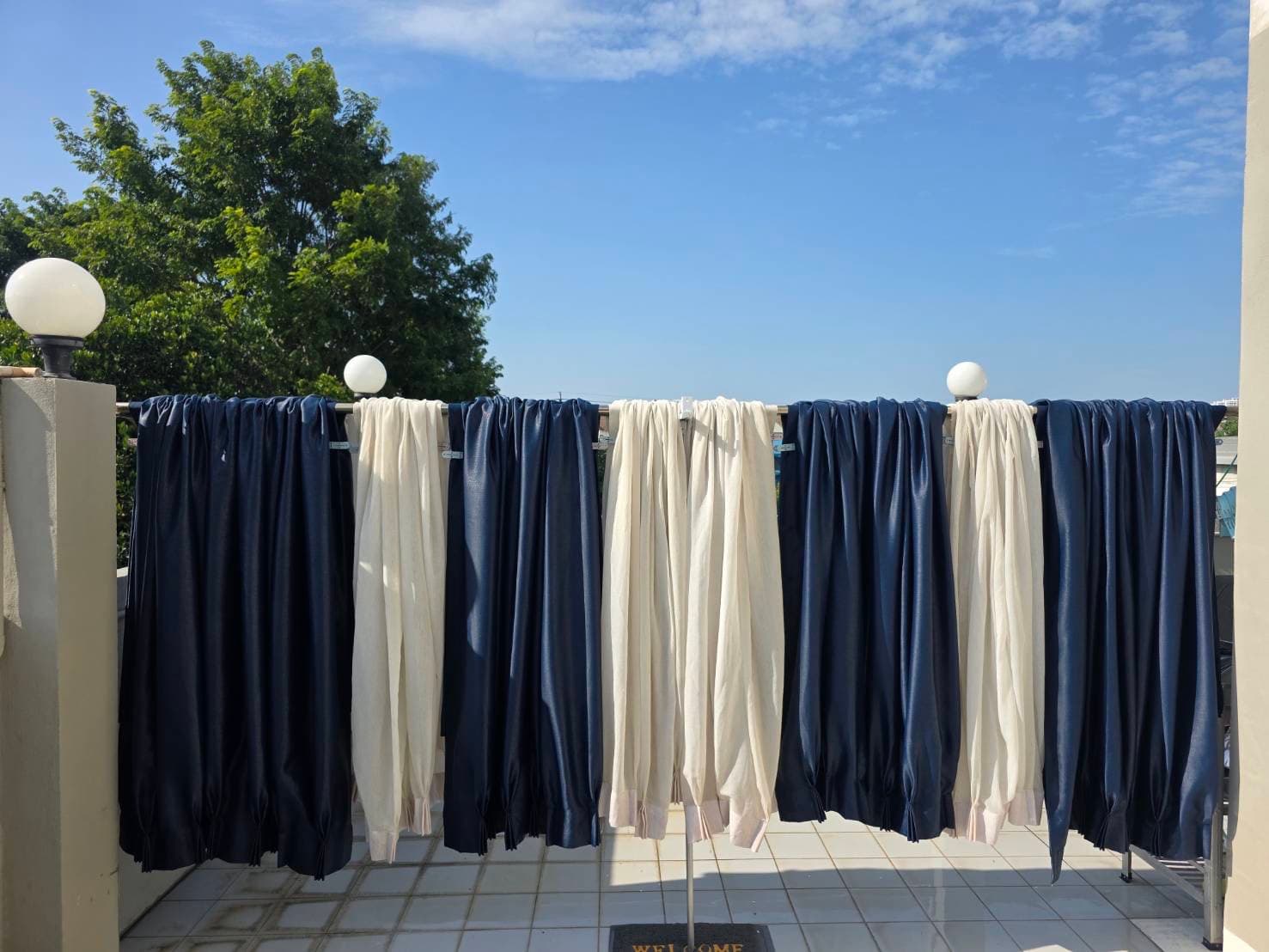 Curtain cleaning